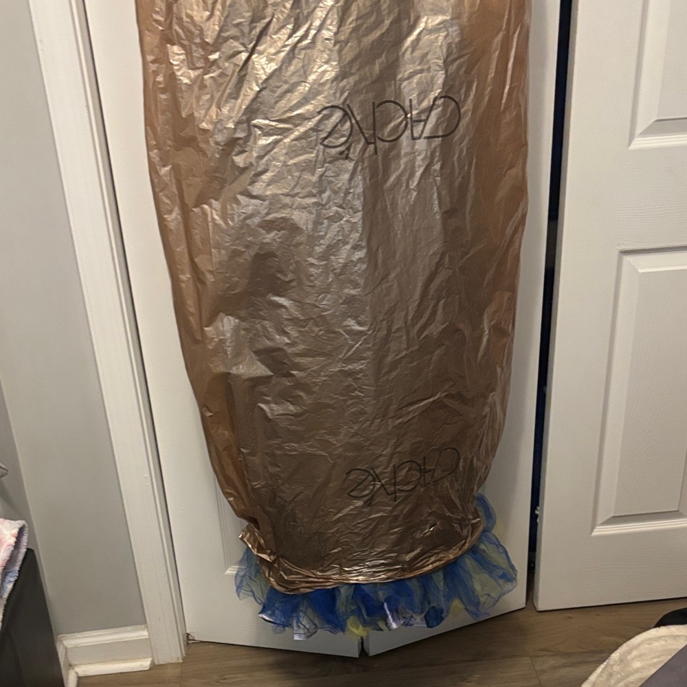 Cache Multi Colored Satin Dress - image 8